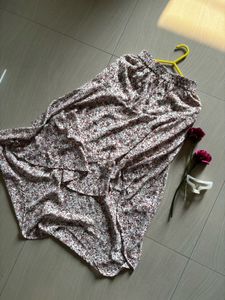 Tiny Florals On Skirt