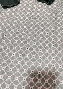 Stylish Black Patterned Kurta