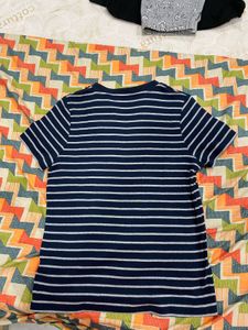 Striped Navy T-Shirt