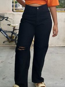 Ripped Black Jeans