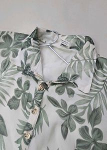 Floral Button-Up