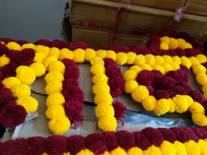 Shasi vala Ghar Wedding Pompom Board
