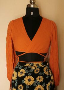 Urbanic Tie Up Crop Top