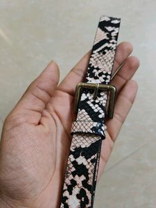 Snake belt bag