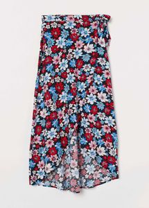 Floral Midi Skirt - H&M