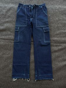 HOS cargo denim pants.