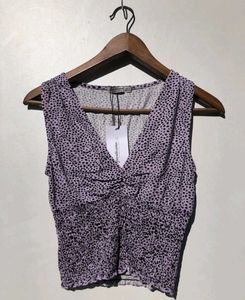 Spotted Sleeveless Top