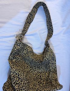 Leopard Print Shoulder Bag