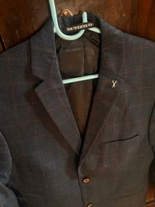 Men&#39;s Plaid Blazer