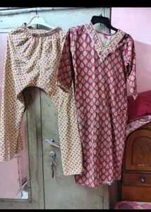 Printed Kurta Set