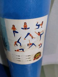 YOGA MAT FOR YOG GIRL AND WOMEN BLUE