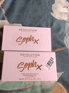Makeup Revolution Face Highlighter Duo