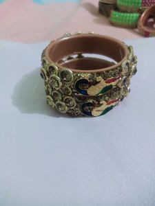 Golden Bangle Set