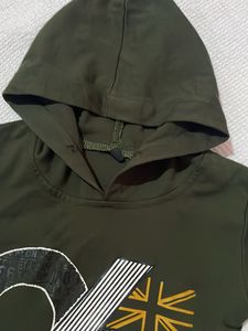 Boys Graphic Print Hoodie