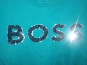 BOSS Sequin Tee