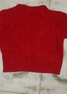 Red Woolen Sweater❤️