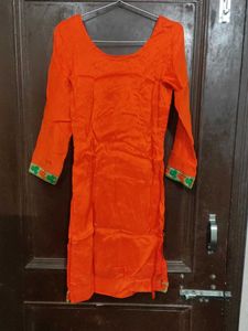 Orange Salwar Kameez