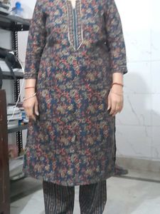 dark blue kurta