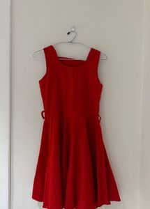 Red Fit & Flare Dress