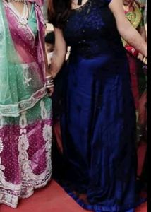 Gown Navy Blue