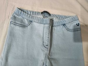ALLEN SOLLY Light Blue Jeans 13-14Y