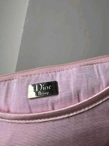 Christian Dior Signature Cosmetic Bag