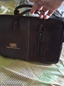 Men Brown Messenger Bag