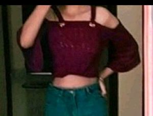 Shiny Off Shoulder Top