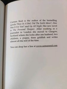 Did The Earth Move By Carmen Reid