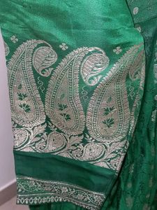Elegant Green Ethnic Gown