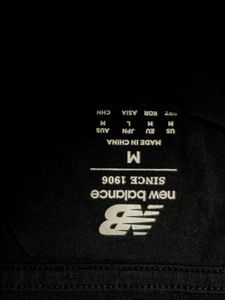 New Balance Black T-Shirt (M Size) | Worn Once