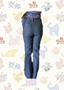 Dark Blue Denim Jeans