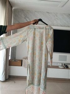 Floral Print Kurta