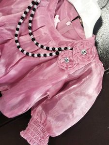 Girls&#39; Pink Party Dress