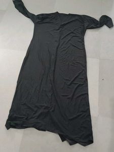 Black Button-Down Dress