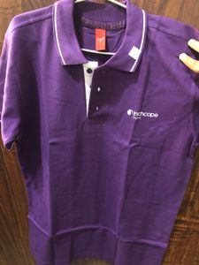 Purple Polo T-Shirt Medium