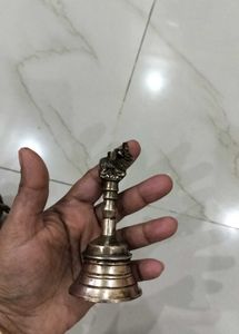Vintage Brass Hindu Prayer Bell