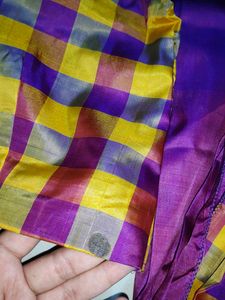 Simple Saree With Blouse