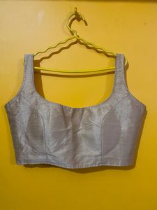 Golden Sleeveless Blouse