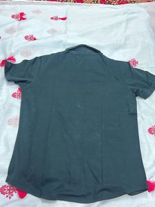 Green Half Sleeves Shirt