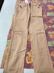 Khaki Casual Pants