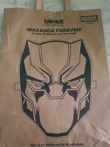 Blinkit/zepto/big basket/instamart brown Bag