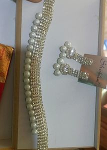 Choker And Earrings Set For Women