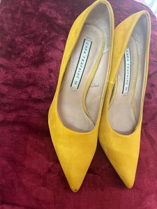 Zara Yellow Heels