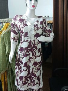 Lace Worked Coord Set