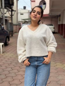 Ripped Wide Leg Jeans