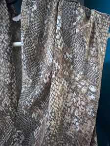 H&amp;M Snake Print Top - S