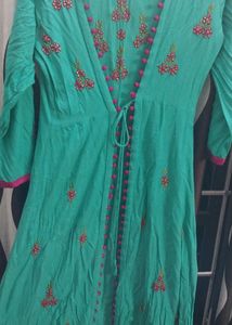 Gown With Long Coat