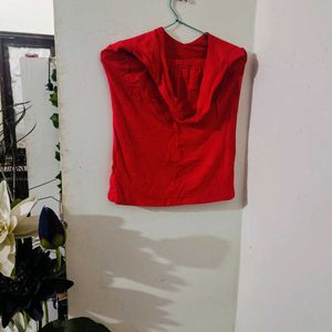 Red Graphic Print T-Shirt❤️