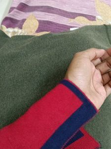 Red &amp; Navy Sweater